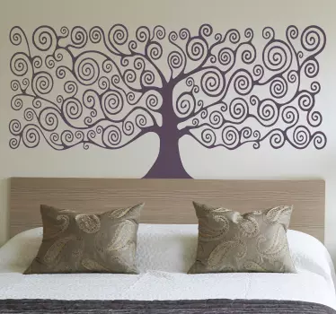 Wandtattoo Wald Baum des Lebens - TenStickers