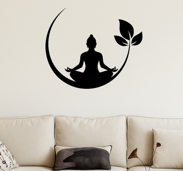 Wandtattoo Wohnzimmer buddhistisches zen-minimalistisches design - TenStickers
