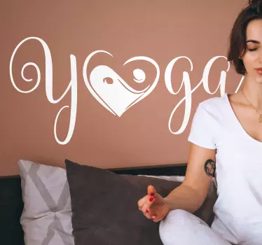 Wandtattoo zitat finde deinen inneren frieden - TenStickers