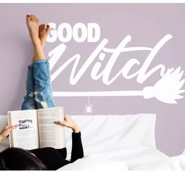 Wandtattoo zitat gute hexe spruch aufkleber - TenStickers