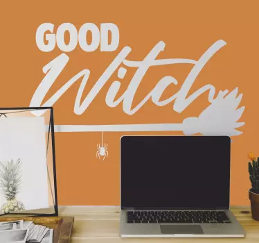 Wandtattoo zitat wohlwollende zauberin - TenStickers