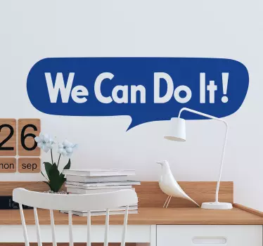 We can do it Aufkleber - TenStickers