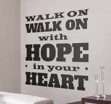 You'll Never Walk Alone Liverpool Wandtattoo Fußball - TenStickers