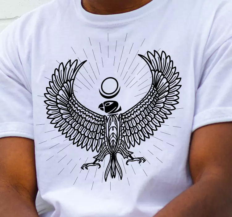 ägyptischer gott der sonne 'horus' individuelles T-Shirt - TenStickers
