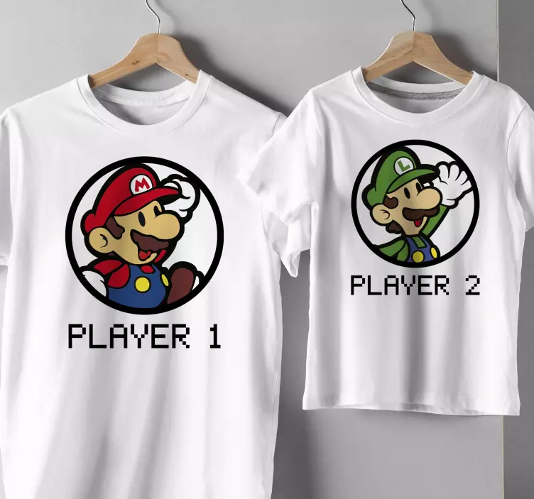 Tshirt Kind Camiseta mario y luigi - TenStickers