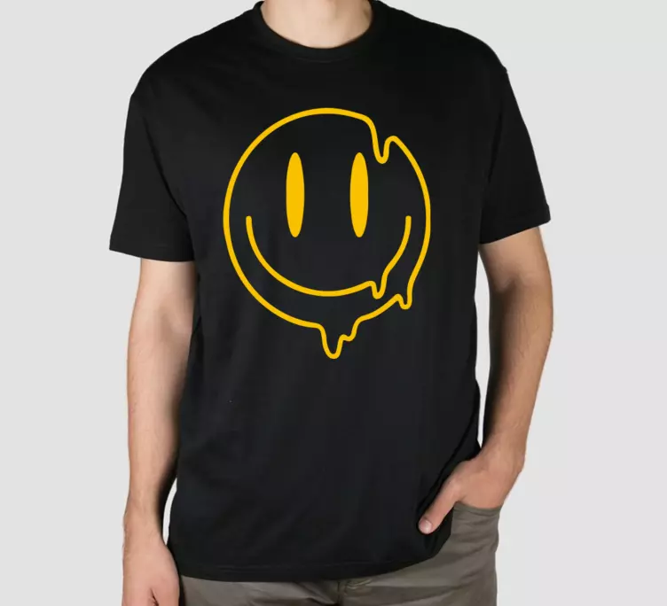 Original T Shirt smiley-grafik - TenStickers