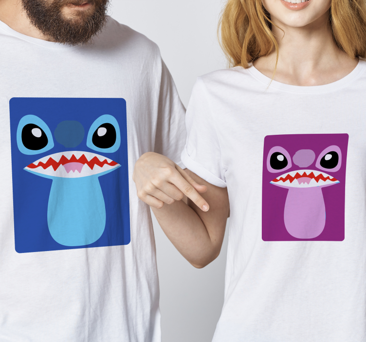Original T Shirt t-shirts mit zeichentrickfiguren - TenStickers