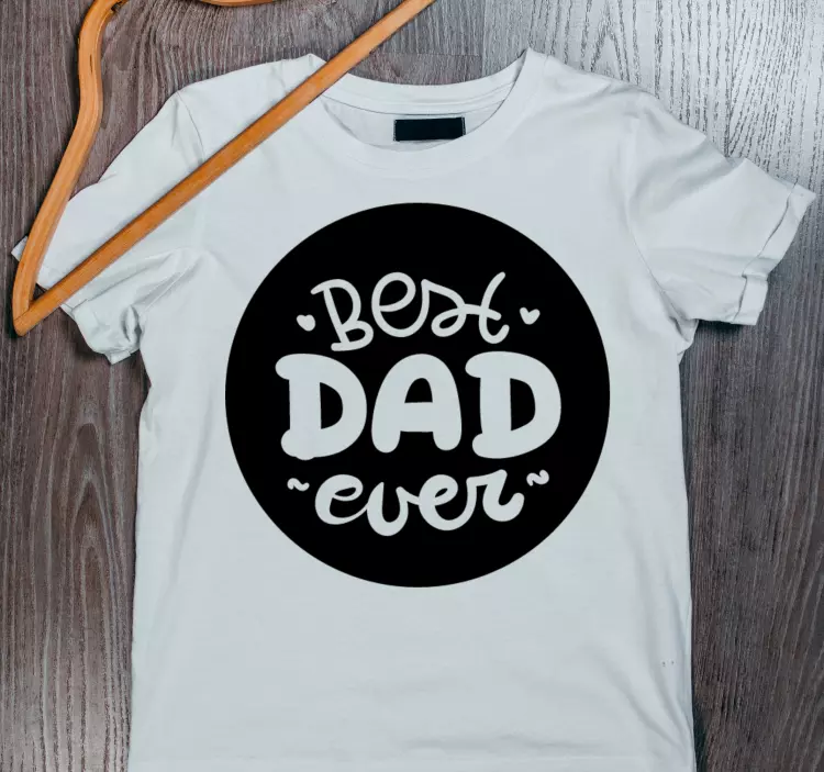 Vater Sohn T Shirt Bester papa aller zeiten in der blase - TenStickers