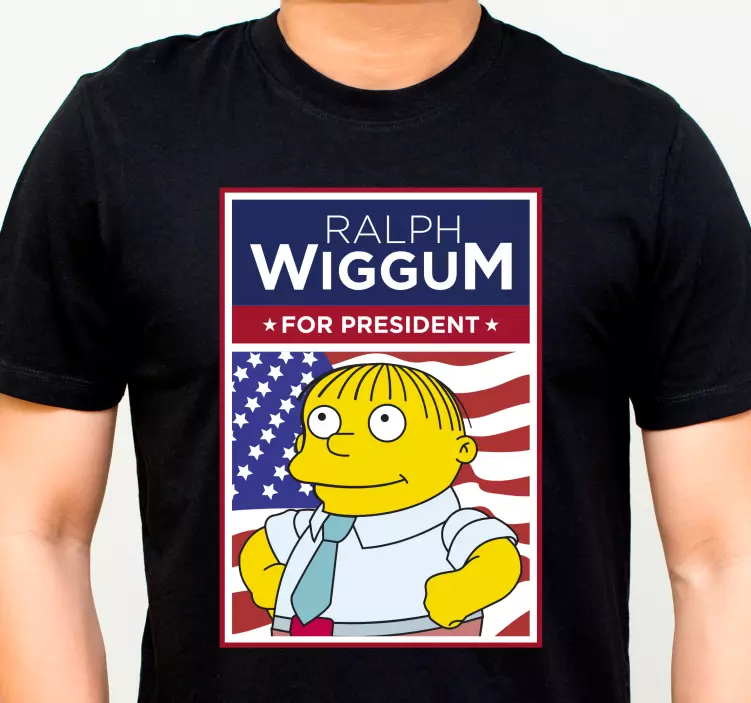 Ralph wiggum individuelles T-Shirt - TenStickers