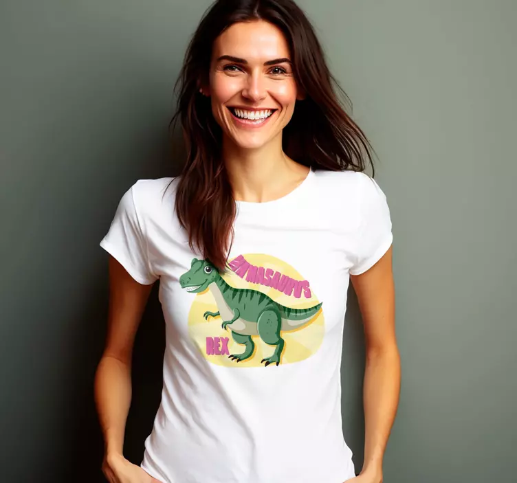 Muttertag T Shirt Mamasaurus rex - TenStickers