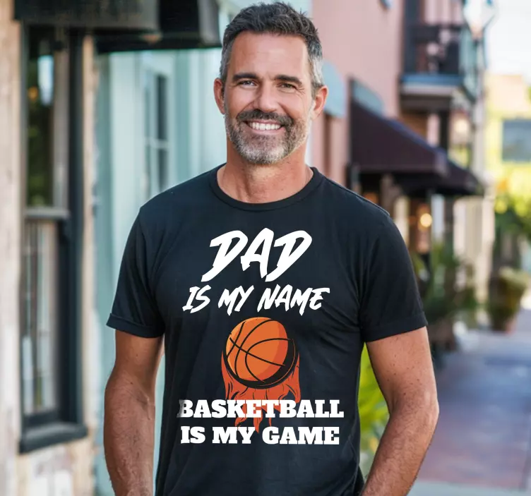 Original T Shirt basketball ist mein spiel - TenStickers