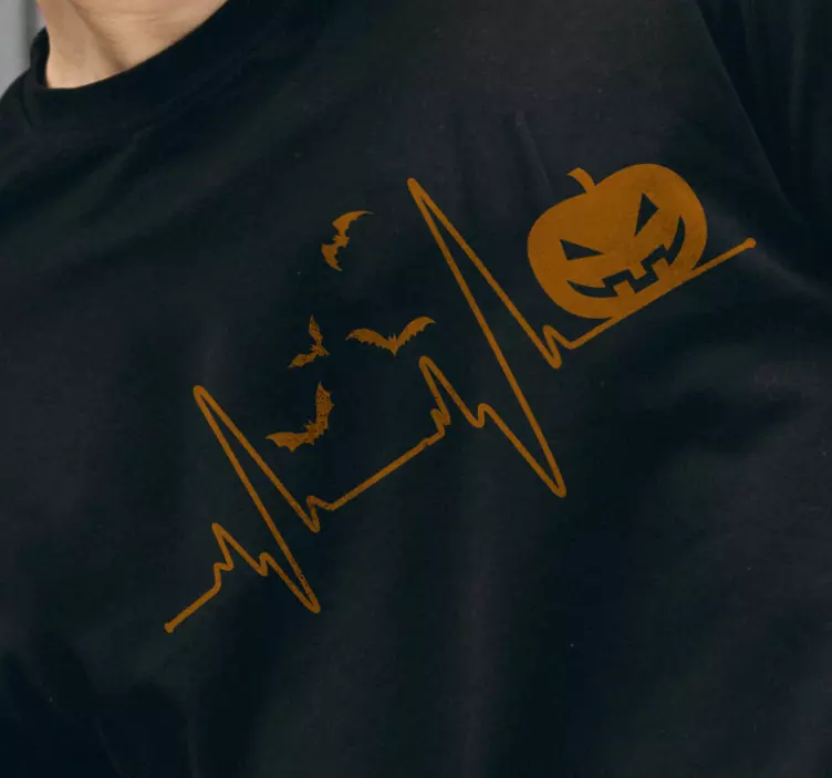T Shirt Halloween Glücklich - TenStickers