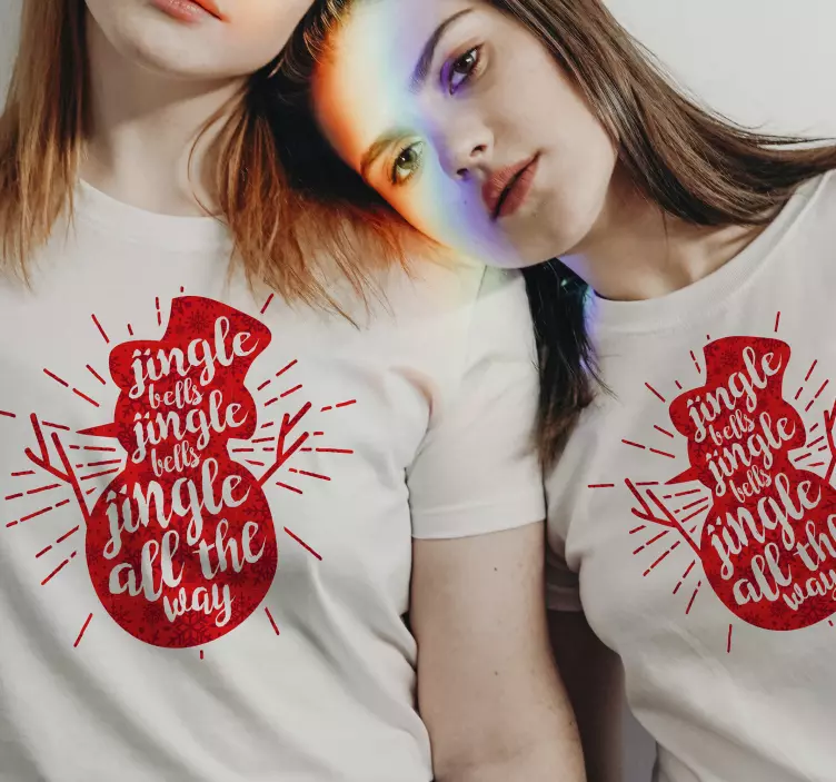 Weihnacht T Shirt glöckchen - TenStickers