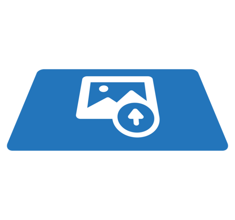 Vinyl Teppich mit Namen personalisiertes bild - TenStickers