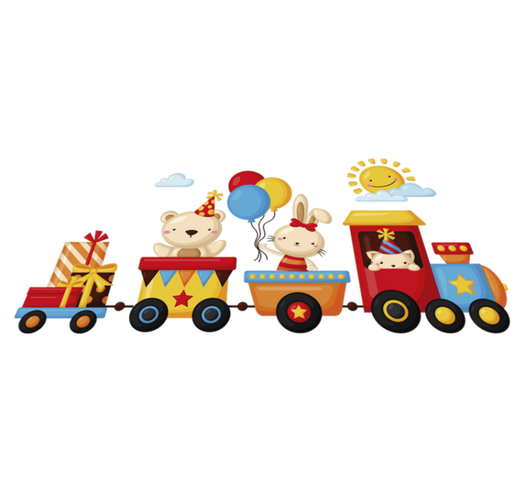 Vinyl teppich tiere mit tiermotiven - TenStickers