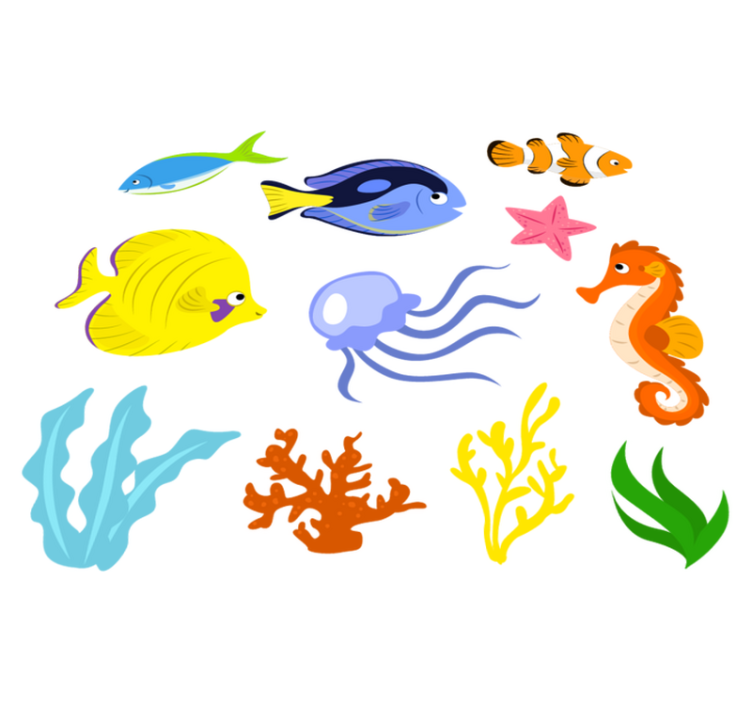 Vinyl teppich bad für maritimes wc - TenStickers