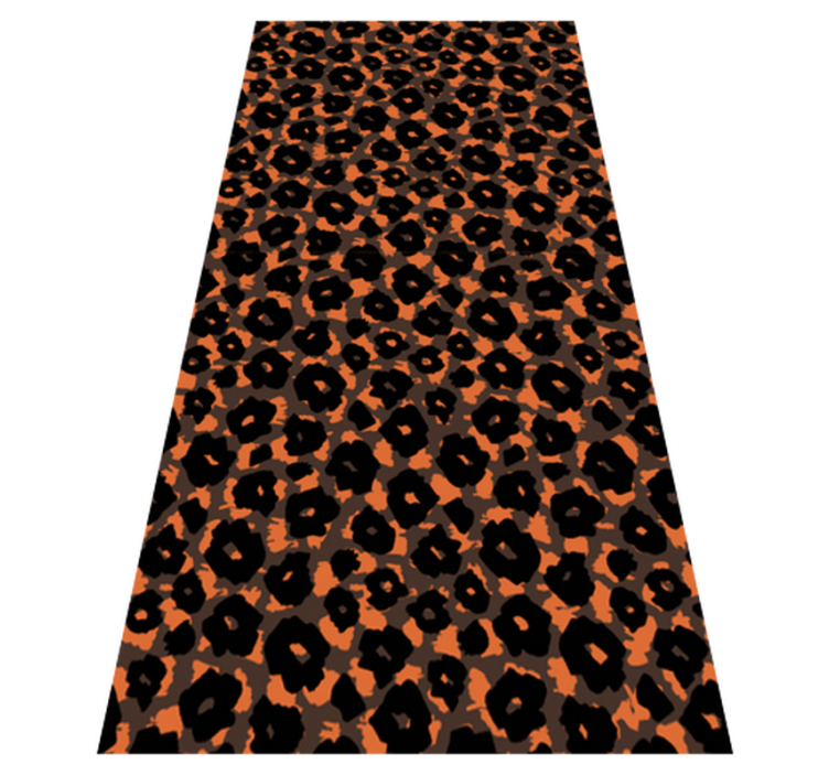 Vinyl teppich tiermuster kalahari leopardenimitat - TenStickers