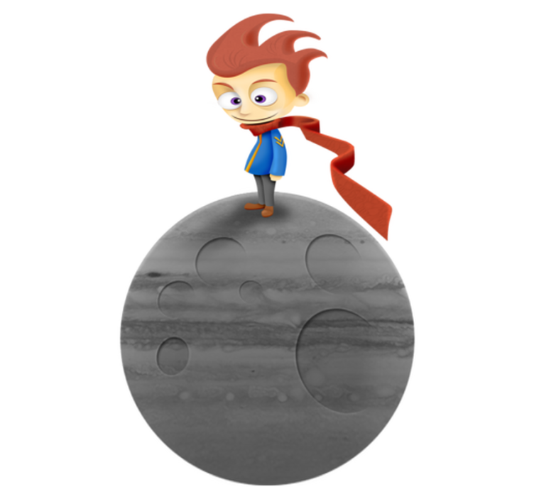 Vinyl teppich kinderzimmer mit tragbarem kleber - TenStickers