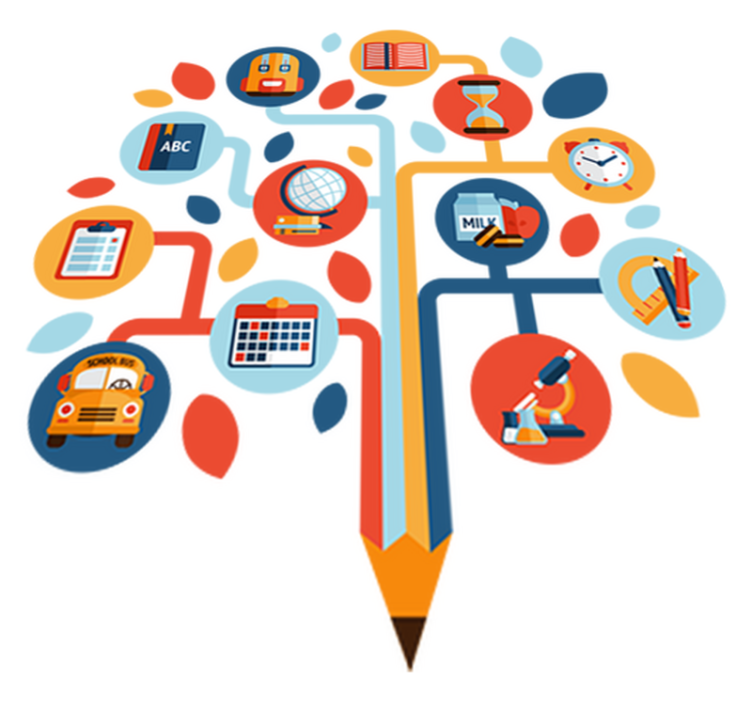 Vinyl teppich kinderzimmer wissenschaftsbaum - TenStickers