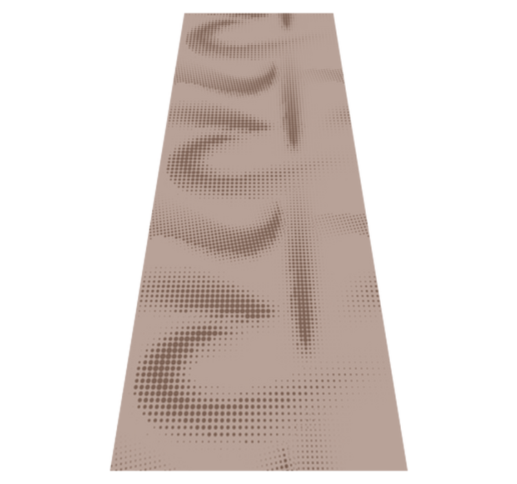 Vinyl teppich schlafzimmer mit skandinavischen punkten - TenStickers