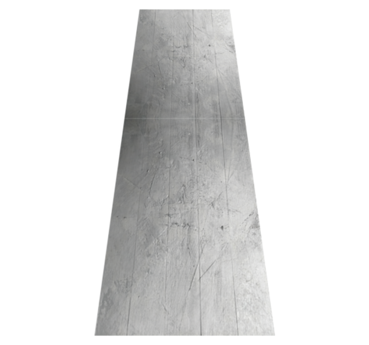 Vinyl teppich schlafzimmer im retro rohen betonstil - TenStickers