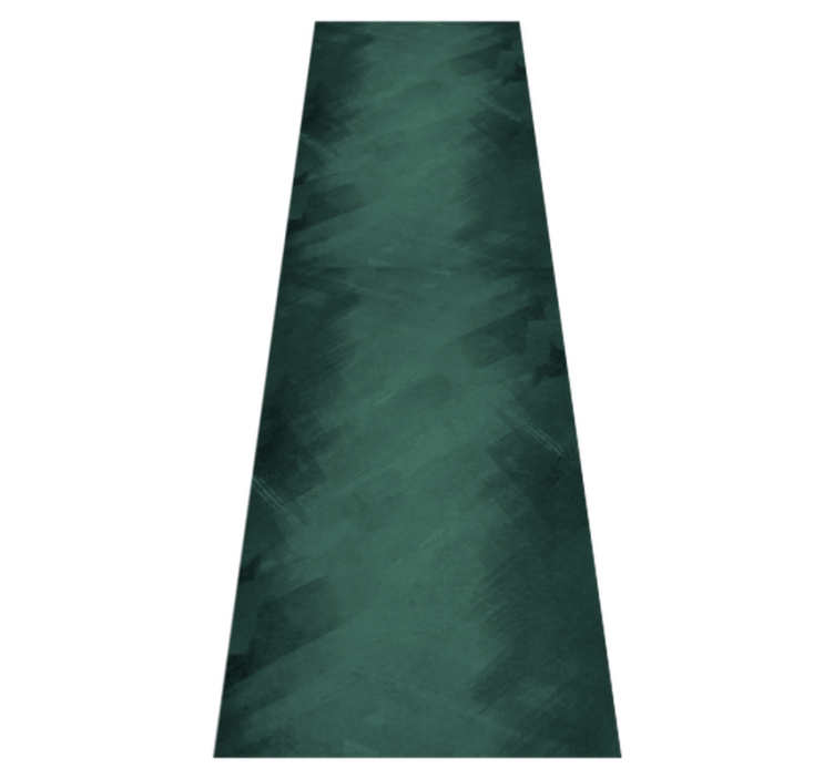 Vinyl teppich schlafzimmer im rustikalen grün retro design - TenStickers