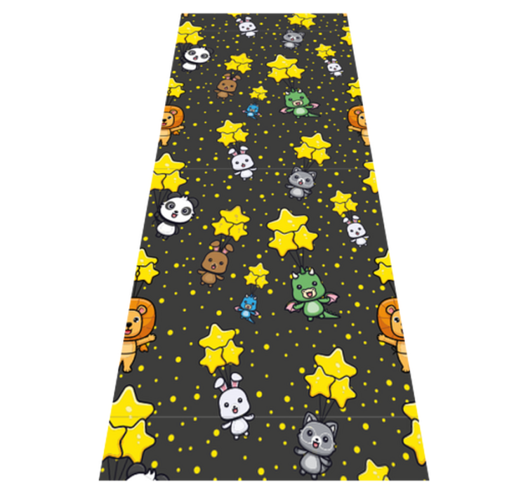 Vinyl teppich schlafzimmer mit fliegenden tierchen - TenStickers