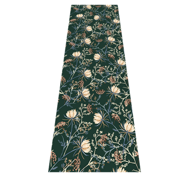 Vinyl teppich schlafzimmer im 'restore emrald' stil - TenStickers