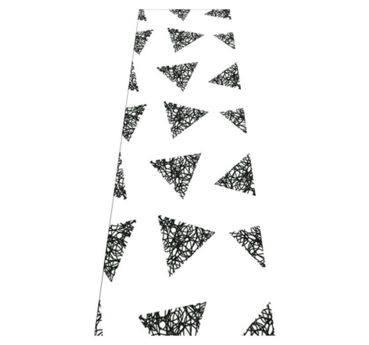 Vinyl teppich schlafzimmer mit einzigartigem stückemuster - TenStickers