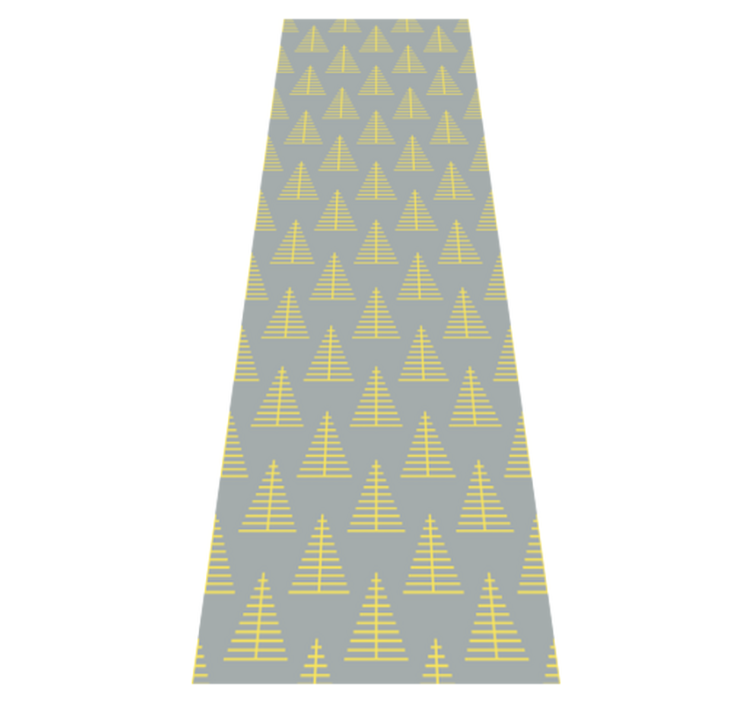 Vinyl teppich schlafzimmer pantone bäume - TenStickers