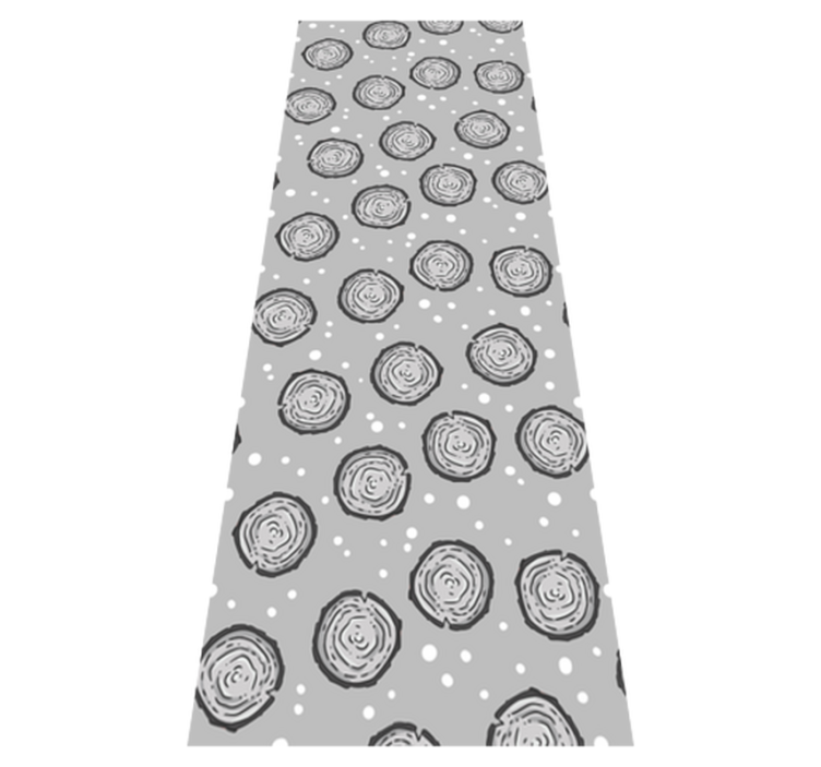 Vinyl teppich schlafzimmer im nordischen alpenstil - TenStickers