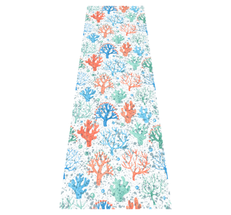 Vinyl teppich schlafzimmer algen spritzer - TenStickers