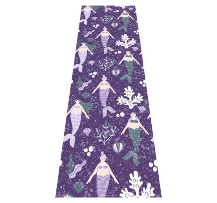 Vinyl teppich schlafzimmer meerjungfrau spritzer - TenStickers