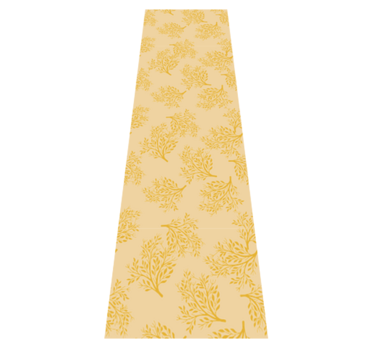 Vinyl teppich schlafzimmer nordic orangengewächse - TenStickers