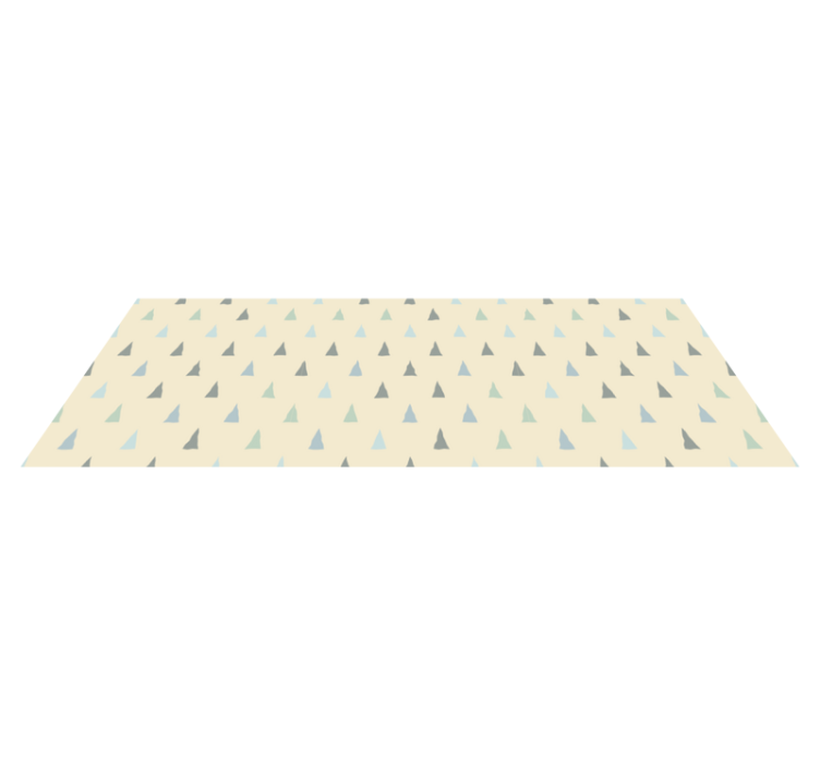 Vinylteppich Streifen geometrische dreiecksformen - TenStickers