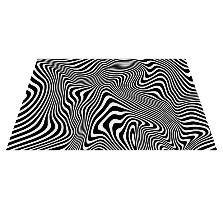 Vinylteppich Zebra Zebramuster - TenStickers