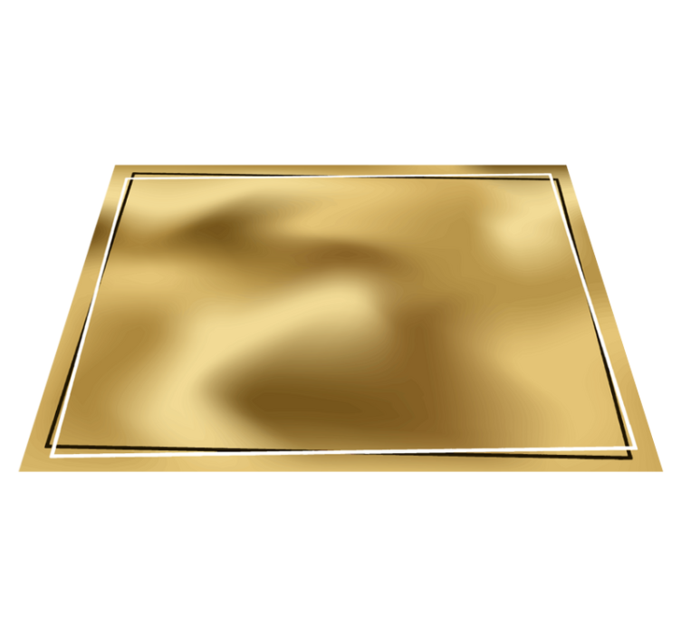 Vinyl Teppich minimalistisch metallischer glanz - TenStickers