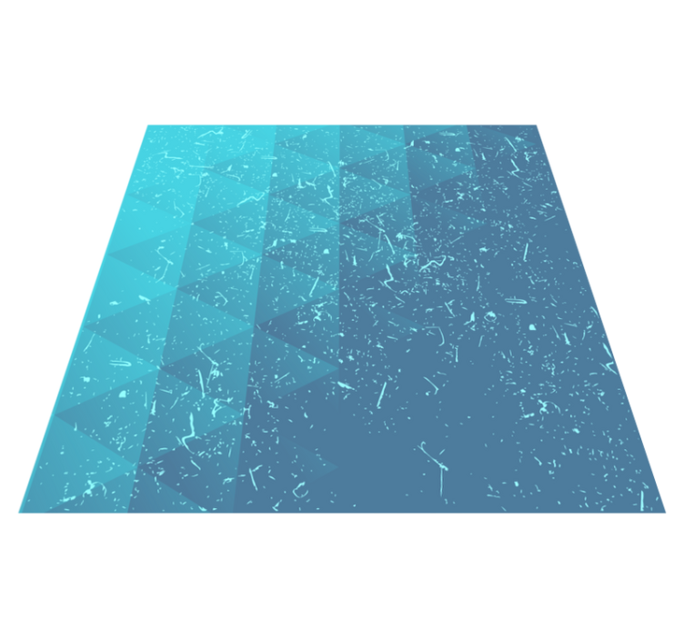 Vinylteppich Vintage Vintage gemischt blau - TenStickers