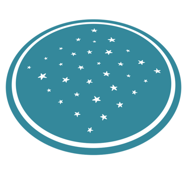 Vinylteppich modern Sternchenmuster - TenStickers