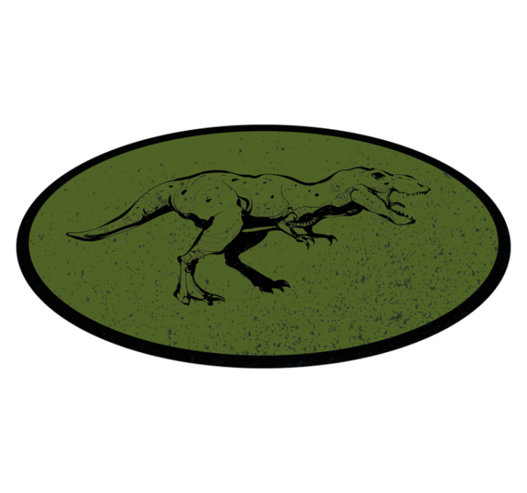 Vinyl teppich kindlich im dinosaurier design - TenStickers