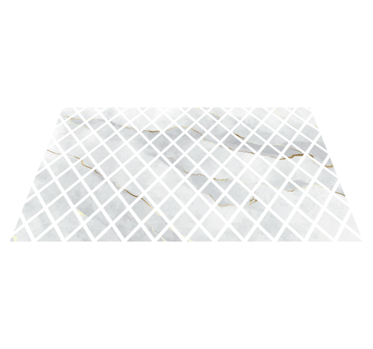 Vinyl Teppich Küche elegantes marmormuster - TenStickers