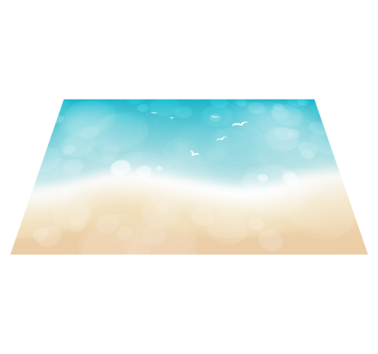 Vinylteppich Natur Strandeffekt - TenStickers