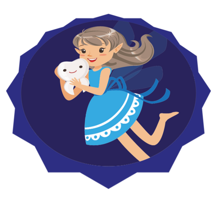 Vinyl Teppich Kinderzimmer zahnfee-abenteuer - TenStickers