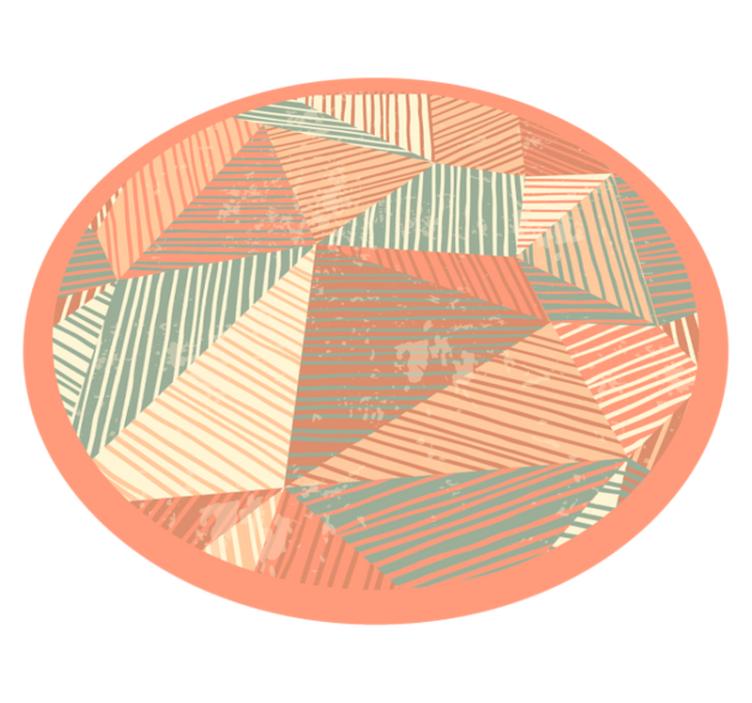 Vinylteppich modern Geometrische Formen! - TenStickers