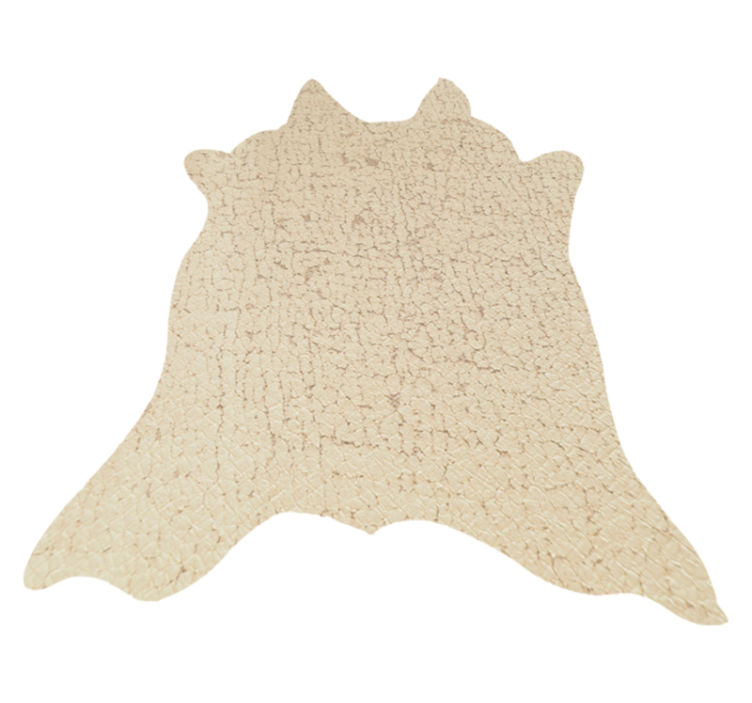 Vinyl Teppich Tiermuster design aus kunstrindsleder - TenStickers