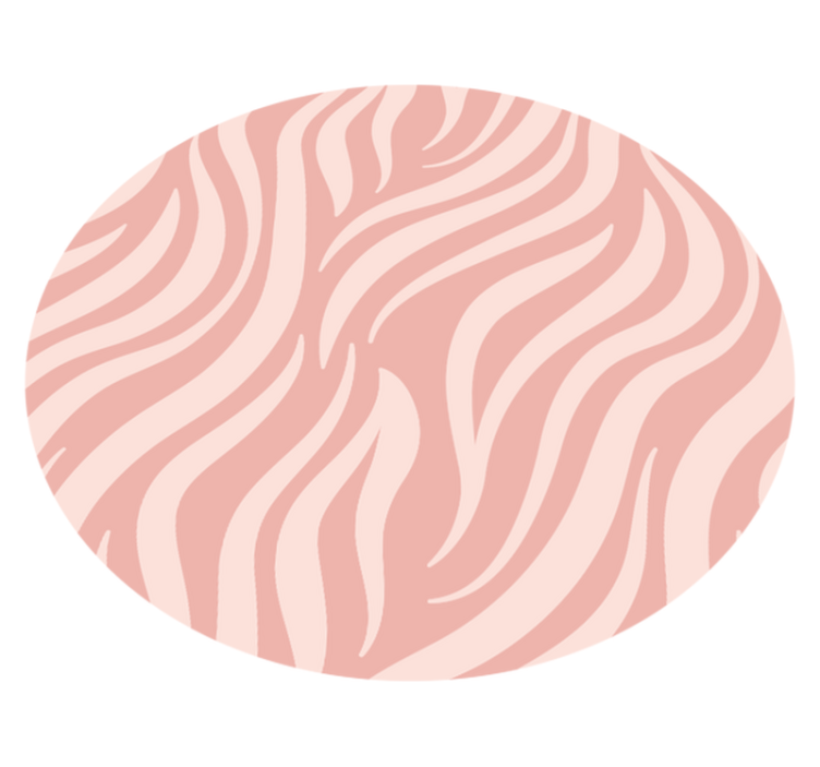 Vinyl teppich tiermuster elegante zebrastripes - TenStickers