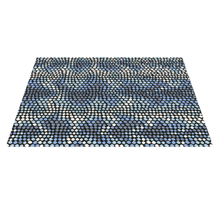 Vinylteppich Animal Print Schlangenabdruck - TenStickers