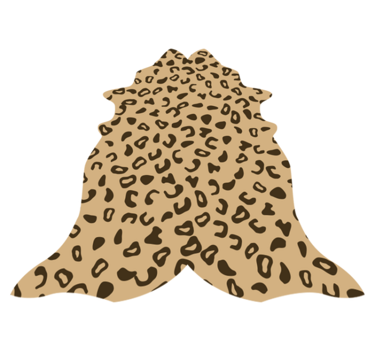 Vinylteppich Animal Print Leopardenmuster - TenStickers