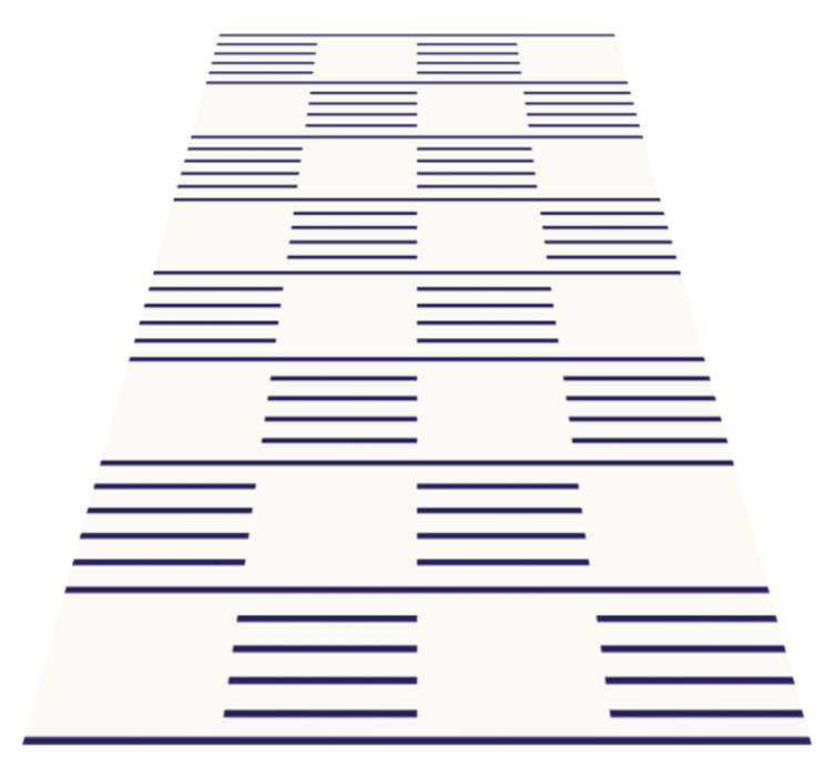 Vinylteppich nordisch mariner Look! - TenStickers