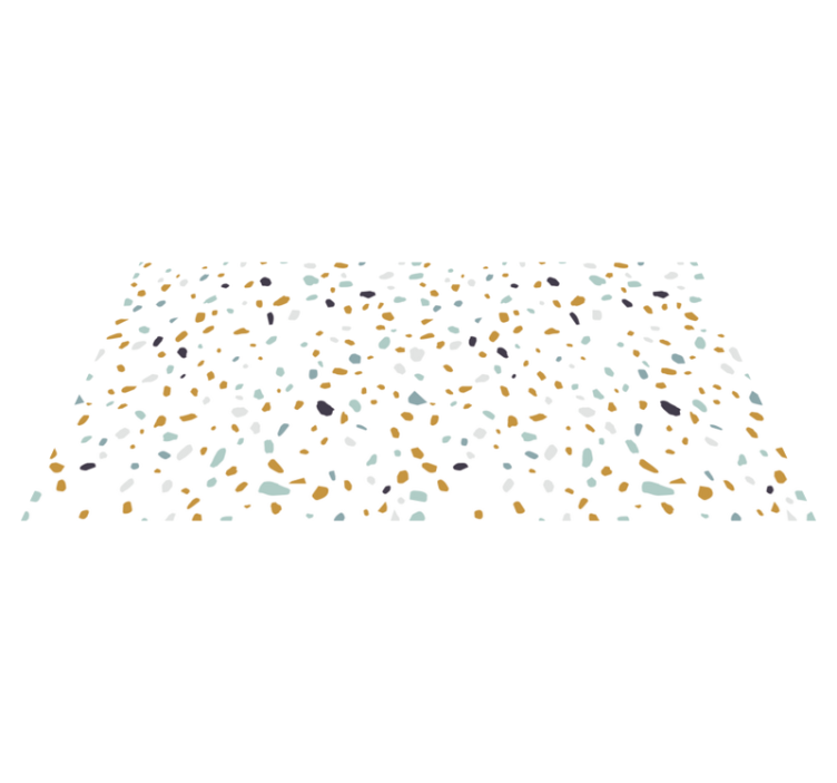 Vinyl Teppich Küche Terrazzo im nordischen Stil - TenStickers